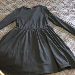asos long sleeve baby doll dress